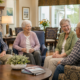 Senior Housing members enjoying companionship